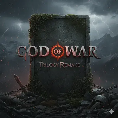 God of War Trilogy - AI image concept